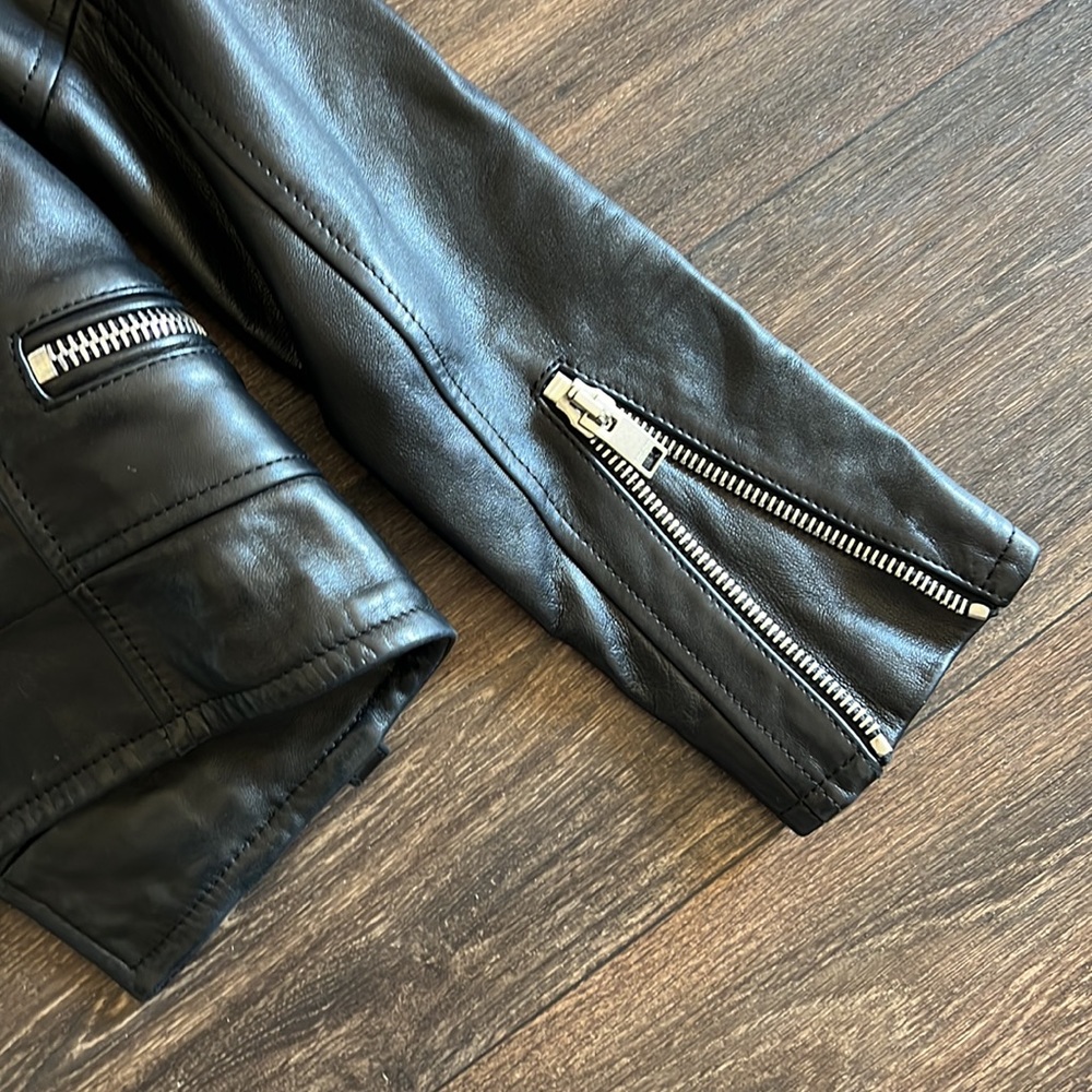 Saint Laurent Leather Jacket - Picture 15 of 16